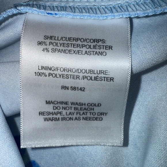 London Times Woman Dress sz18w Blue sleeveless Floral Cottagecore Romantic - Picture 3 of 7